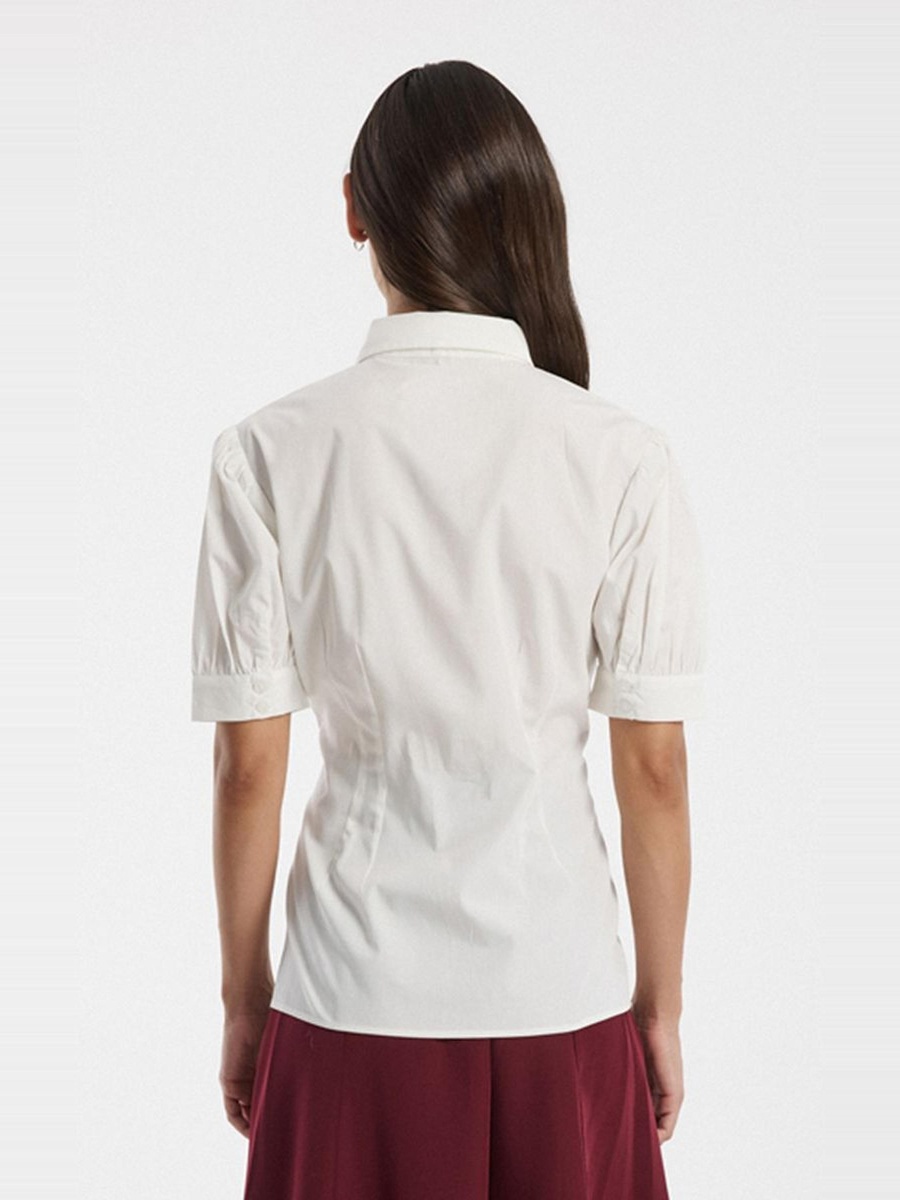 Short Sleeve Shirt with Button Front