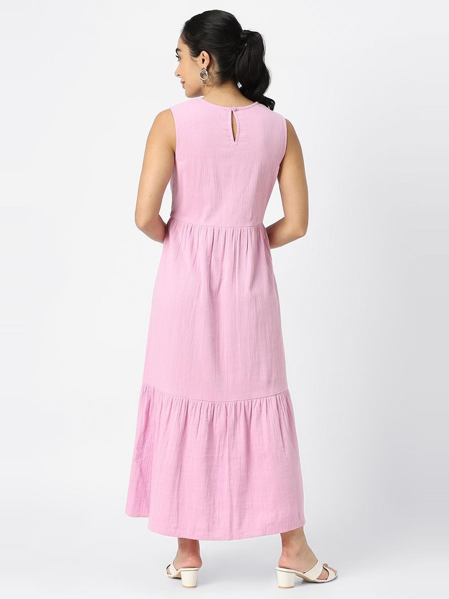 Textured Maxi Dress