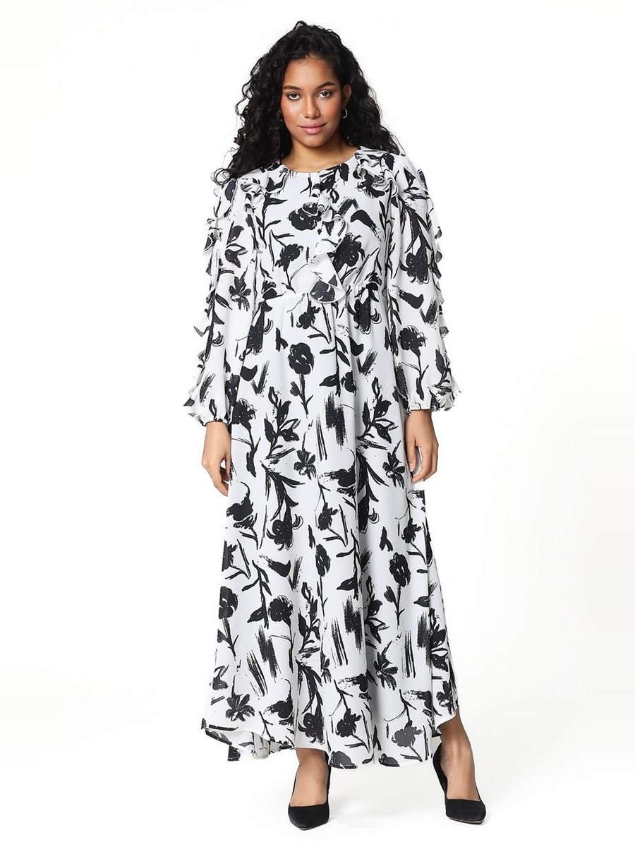 Printed Maxi Dress
