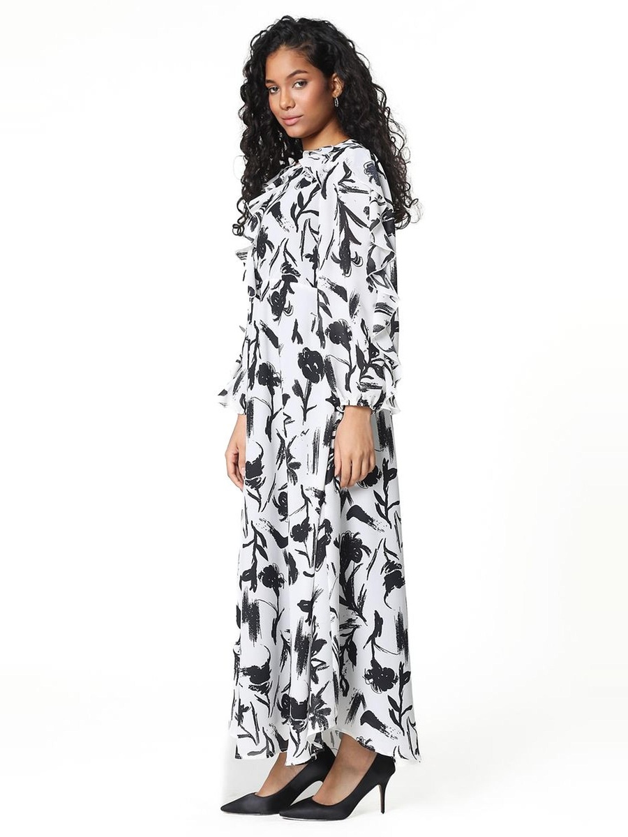 Printed Maxi Dress