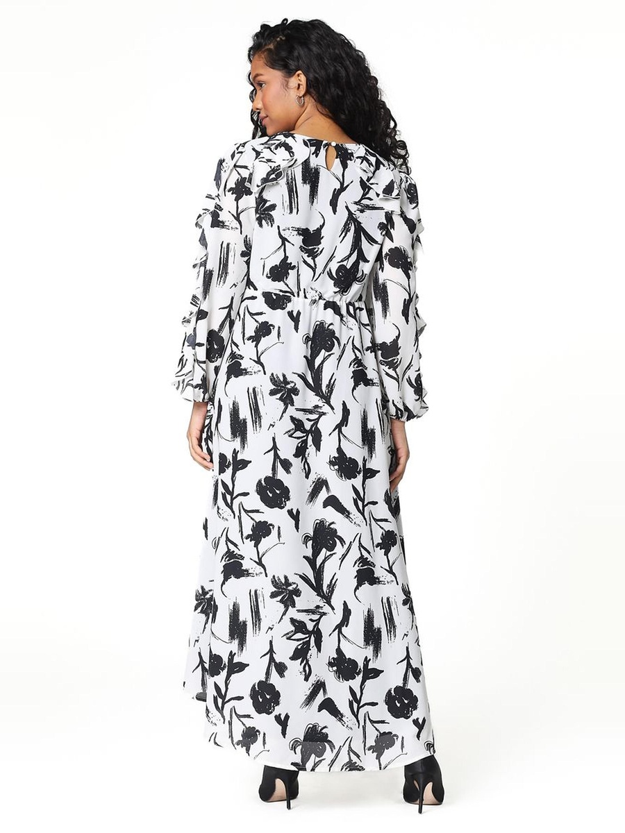 Printed Maxi Dress