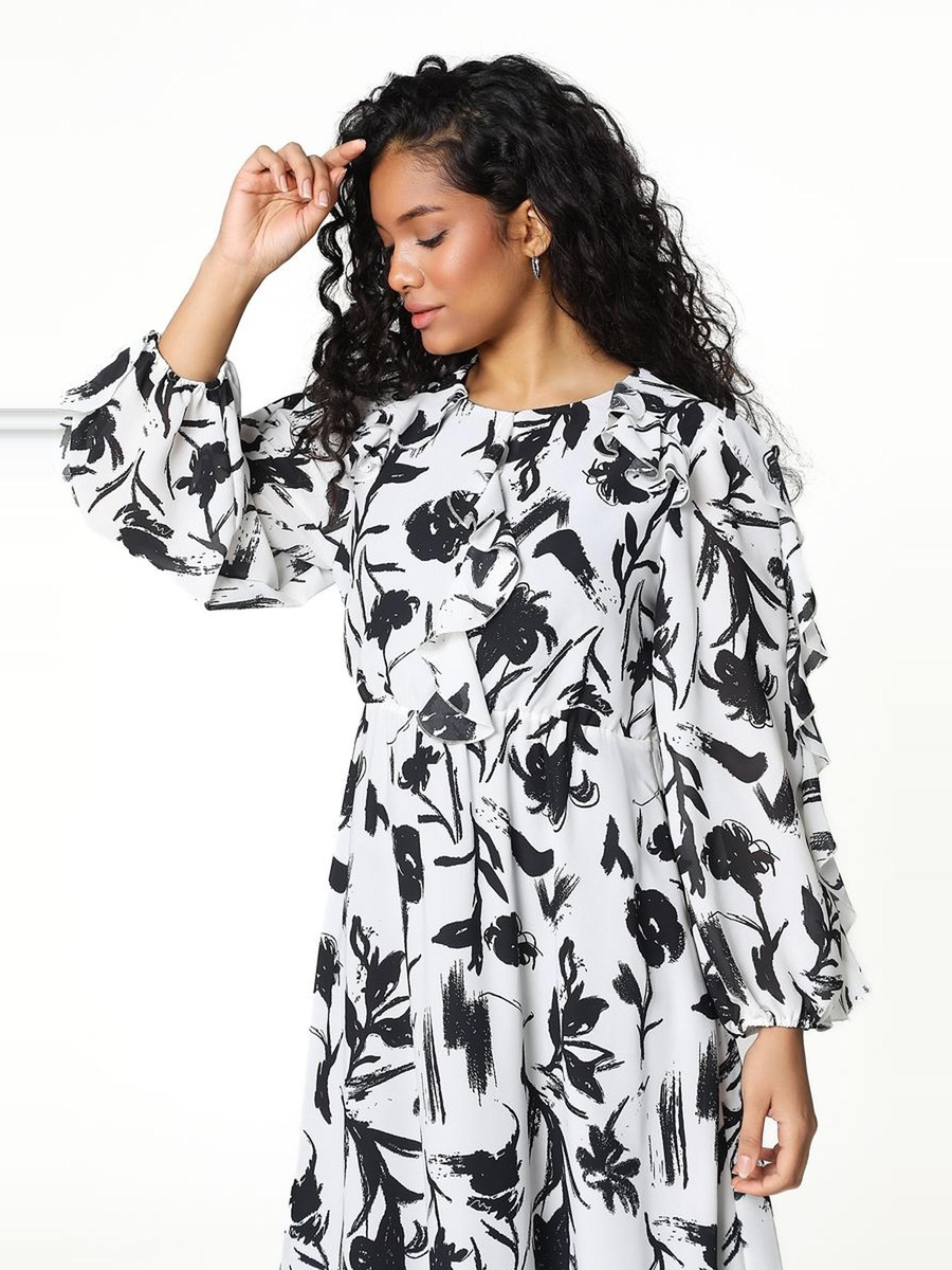 Printed Maxi Dress