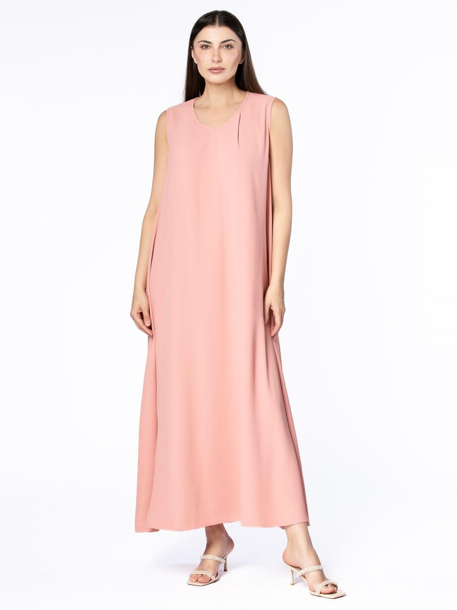 Solid Colored Maxi Dress