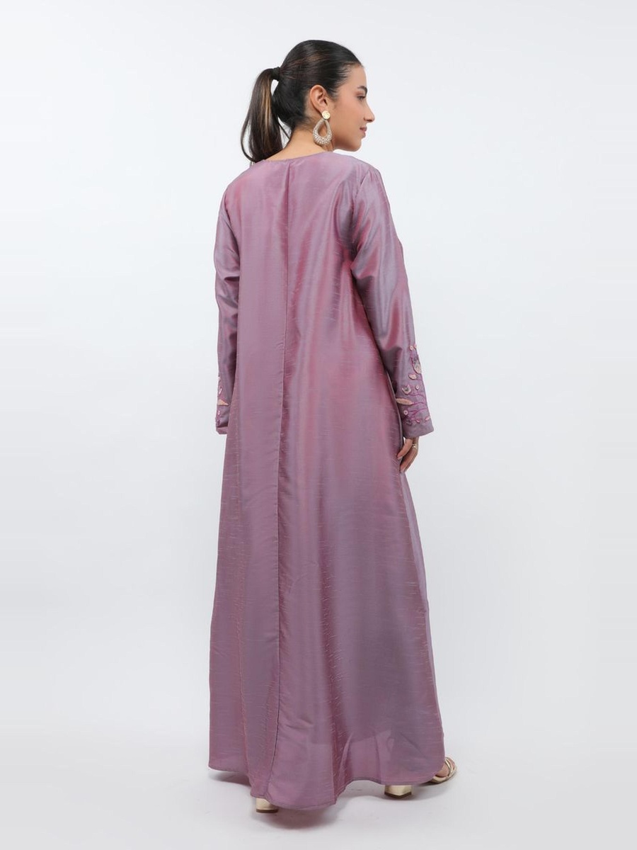 Maxi Dress with Embroidery