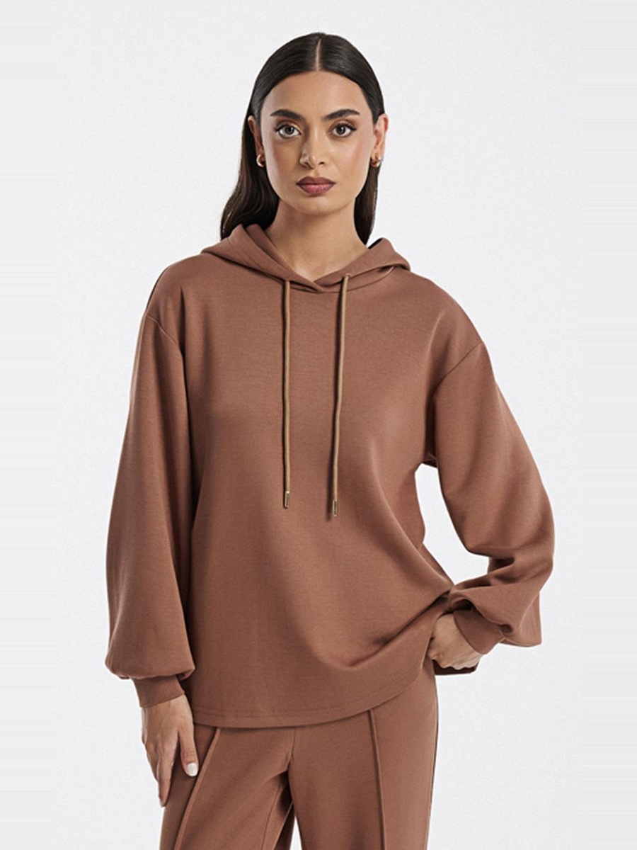 Relaxed Fit Hoodie with Drawstring