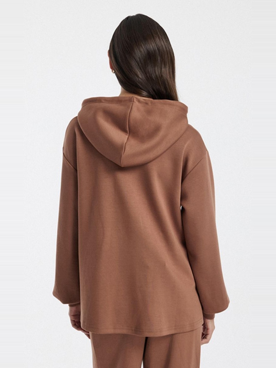 Relaxed Fit Hoodie with Drawstring