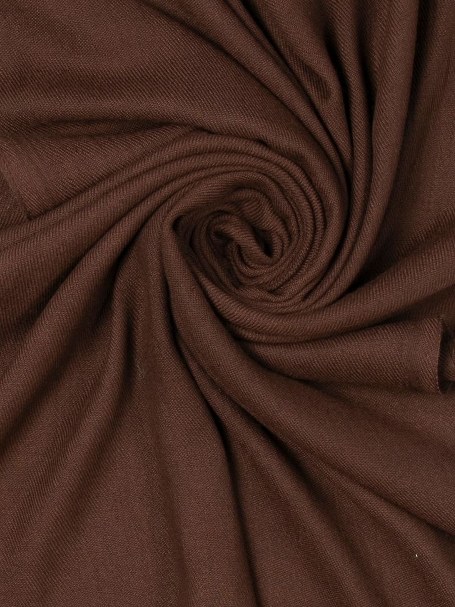 Plain Scarf with Fringe