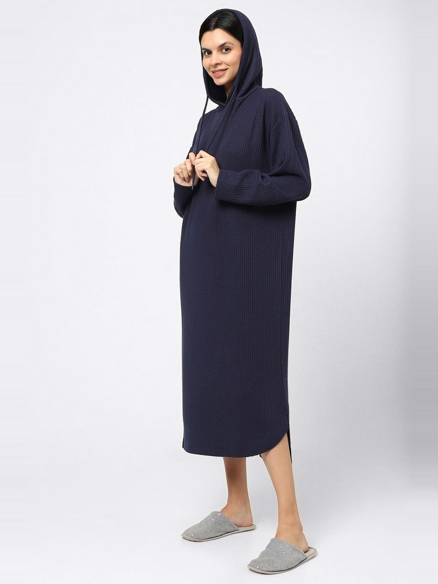 Textured Loungewear Dress