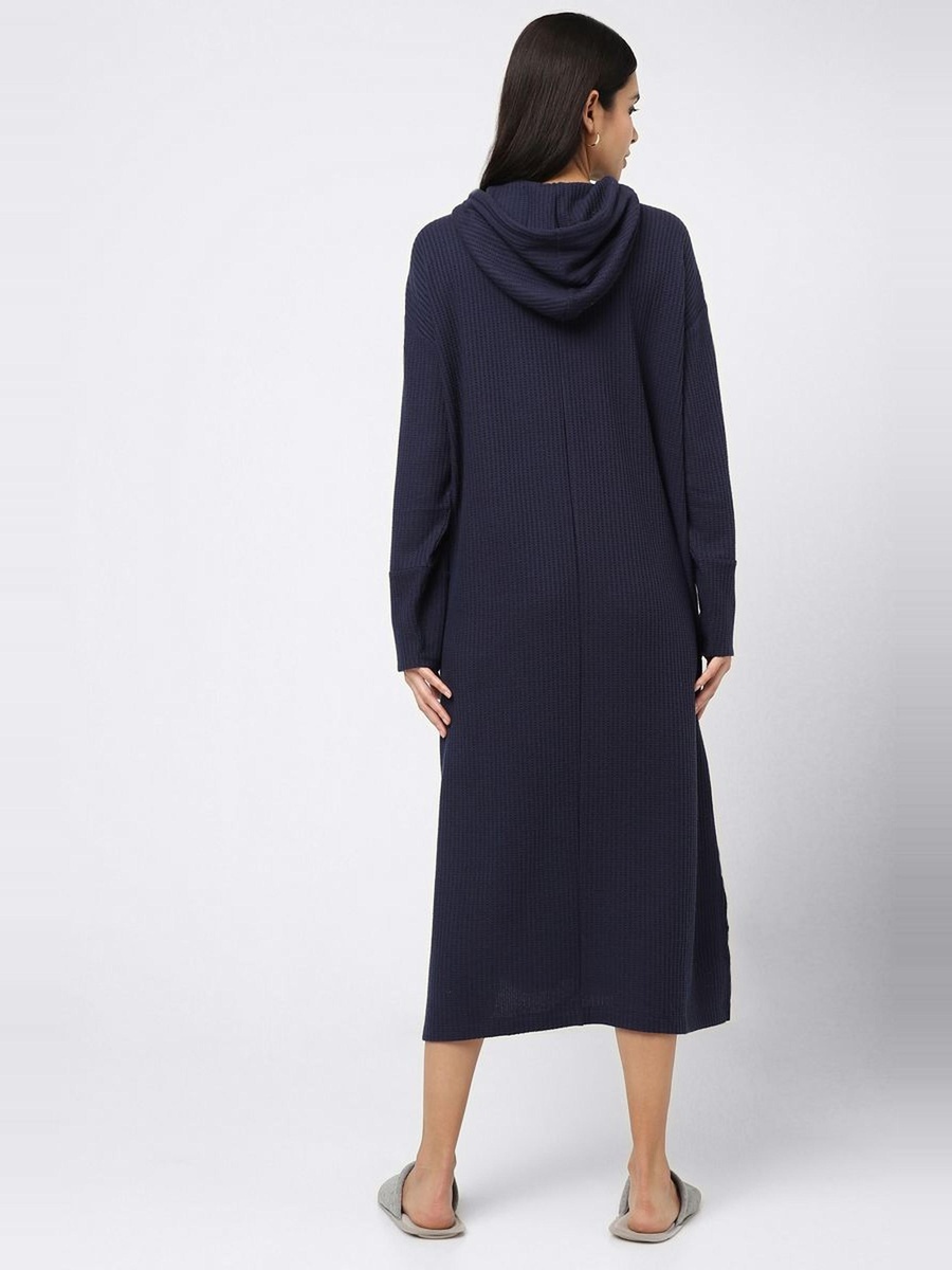 Textured Loungewear Dress