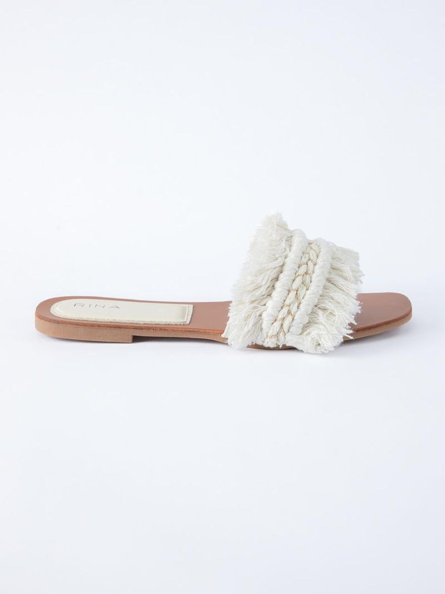 Knitted Flat Sandals