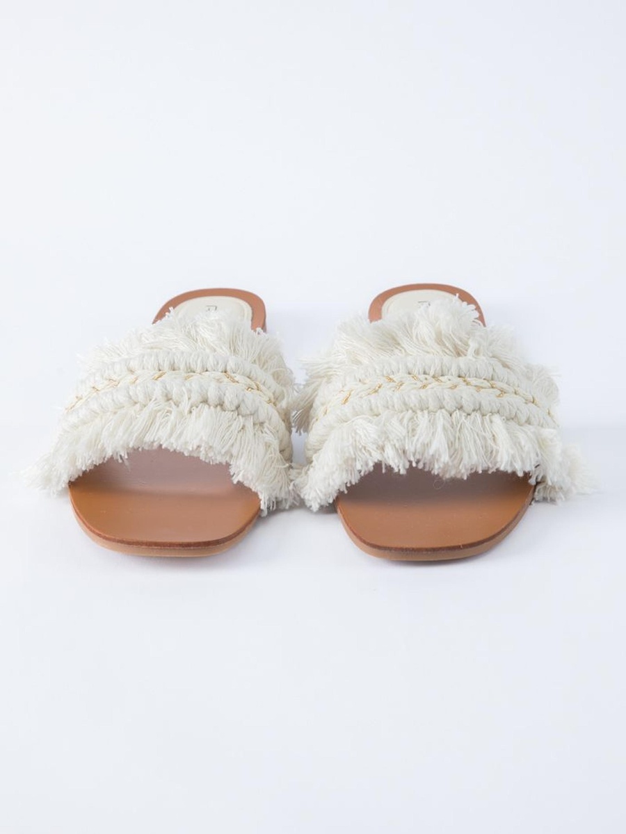 Knitted Flat Sandals