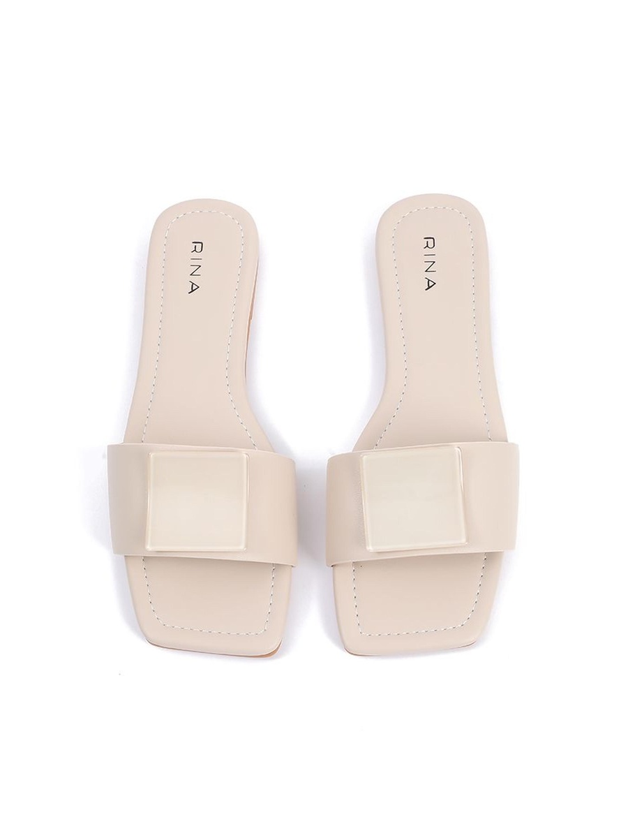 Plain Flat Sandals