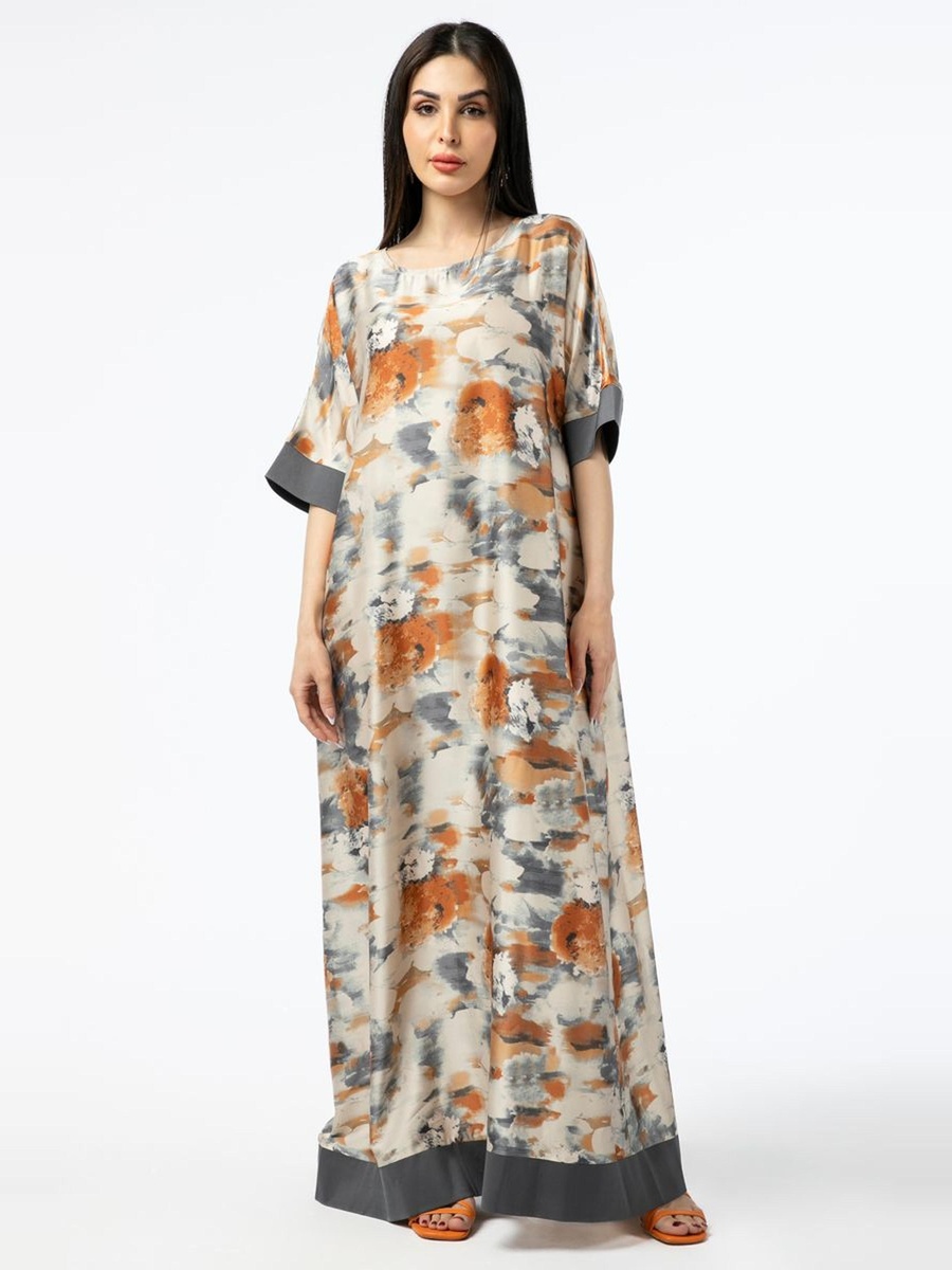 All Over Print Maxi Dress