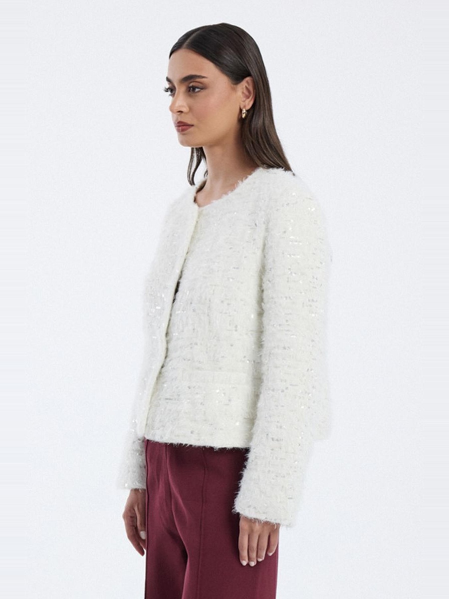 Textured Sequin Jacket