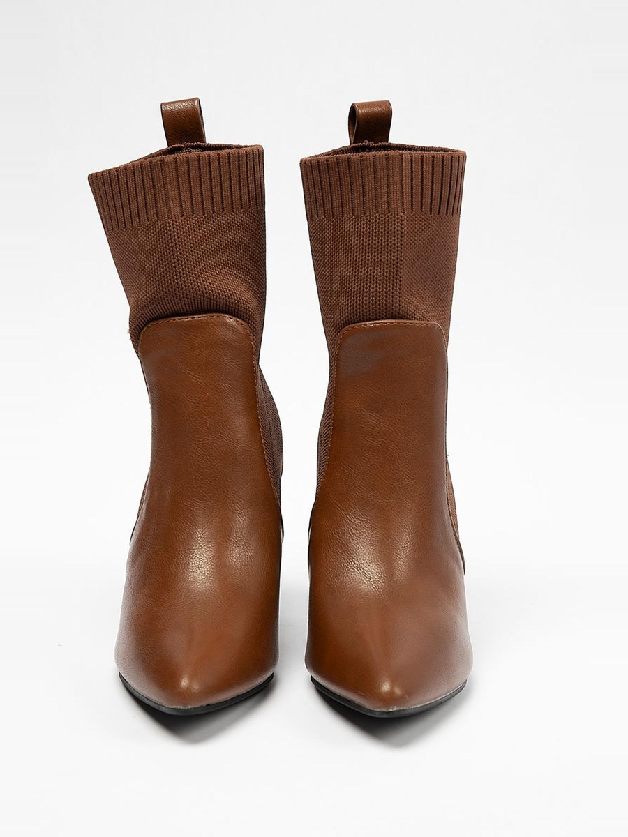 Sock Style Ankle Boots