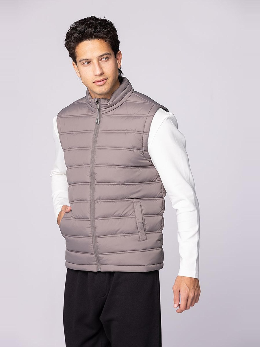 Men Sleeveless Puffer Vest