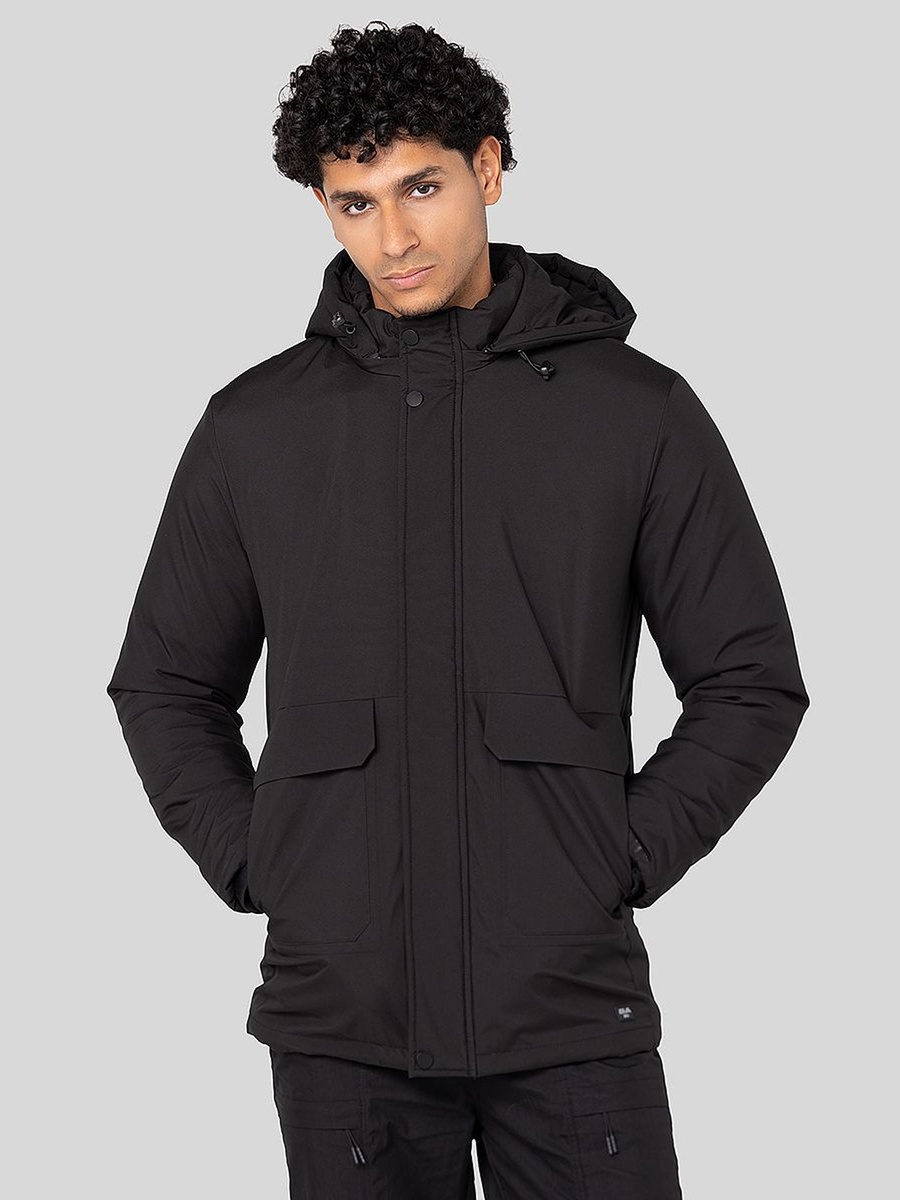 Men Padded Jacket with Hood