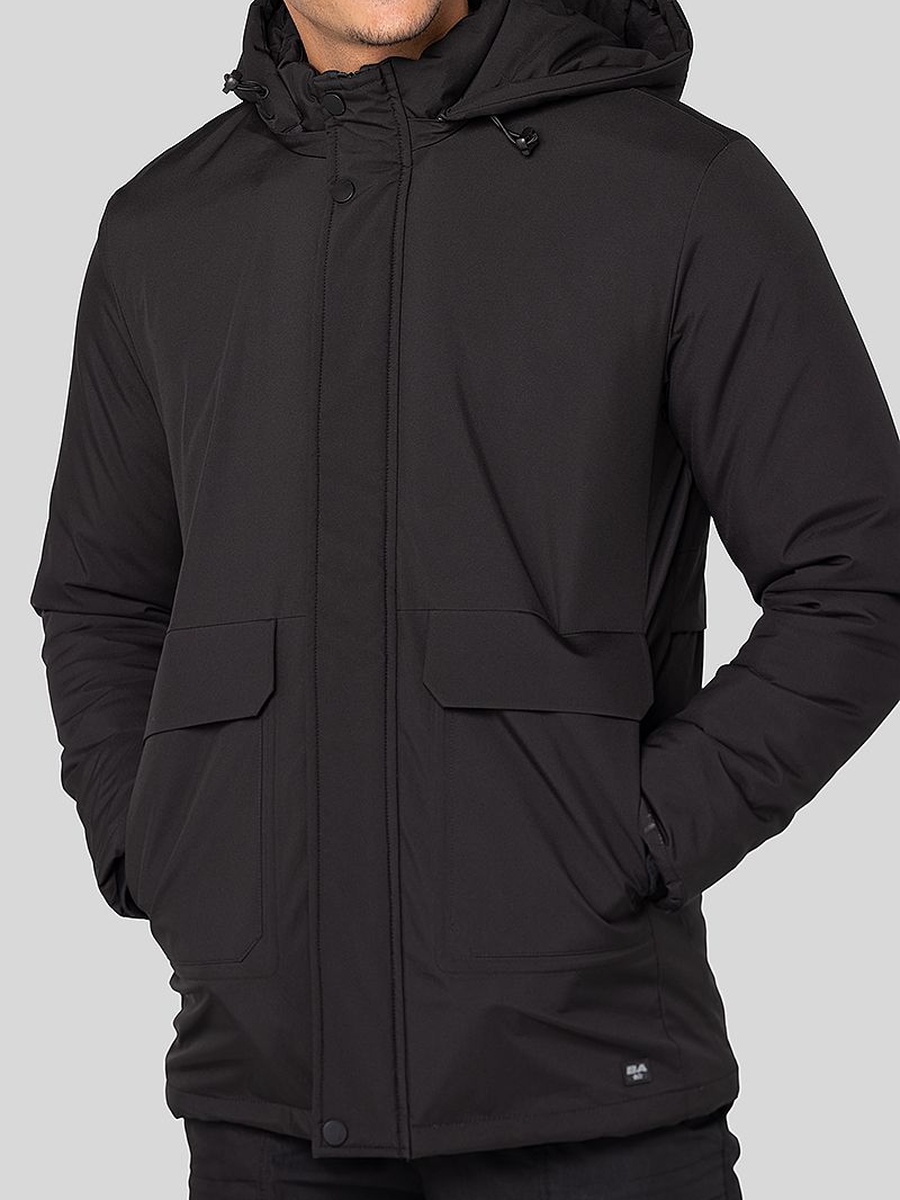 Men Padded Jacket with Hood