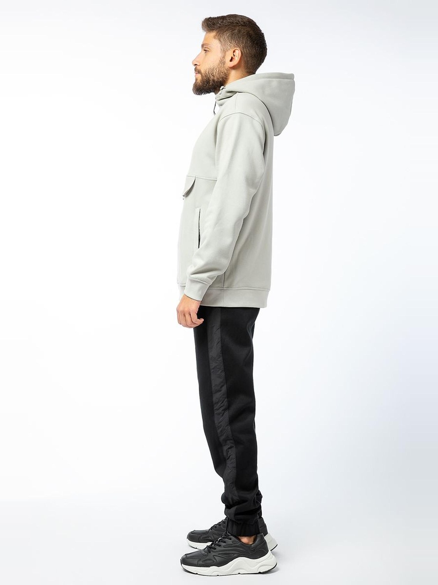 Men Sweatpants with Tone On Tone Side Lining