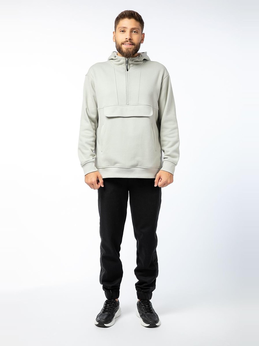 Men Sweatpants with Tone On Tone Side Lining