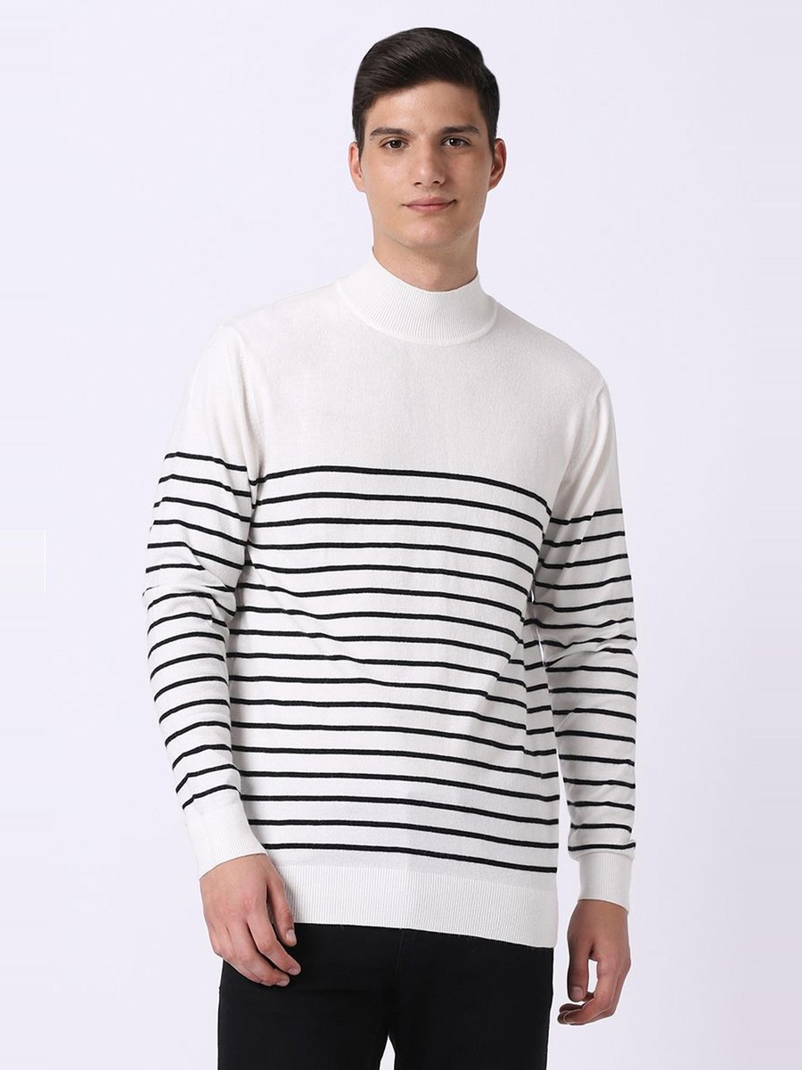 Striped Knitted Sweater