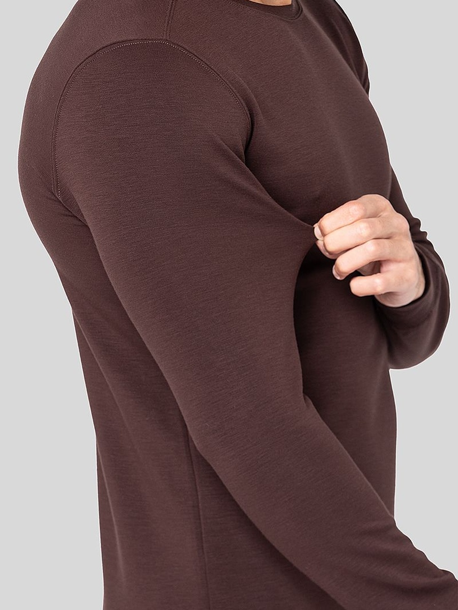 Men Long Sleeve Thermal Undershirt