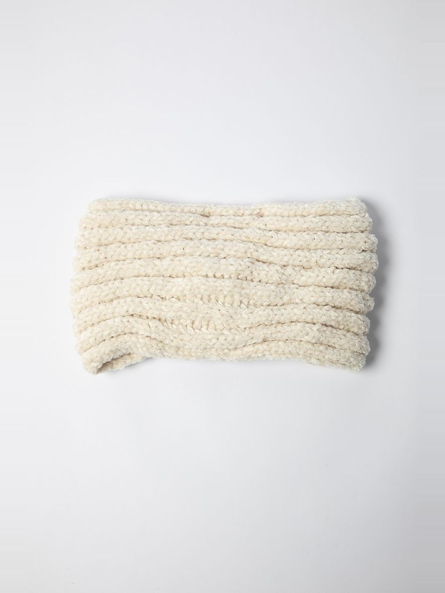 Knitted Bow Headband