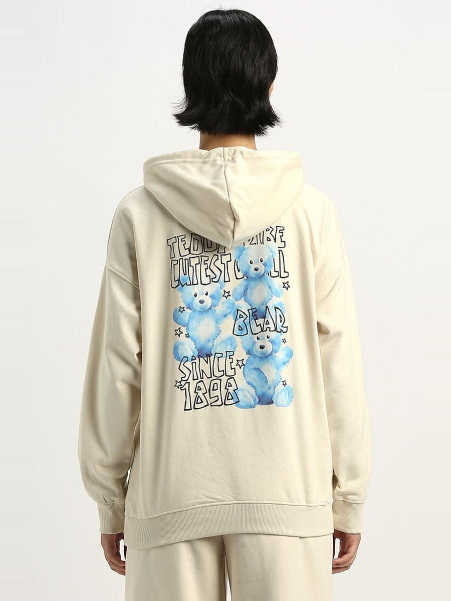Hoodie with Front and Back Print