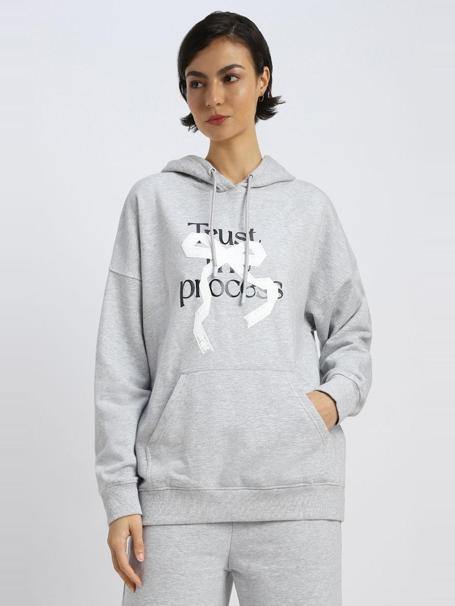 Hoodie with Front and Back Print