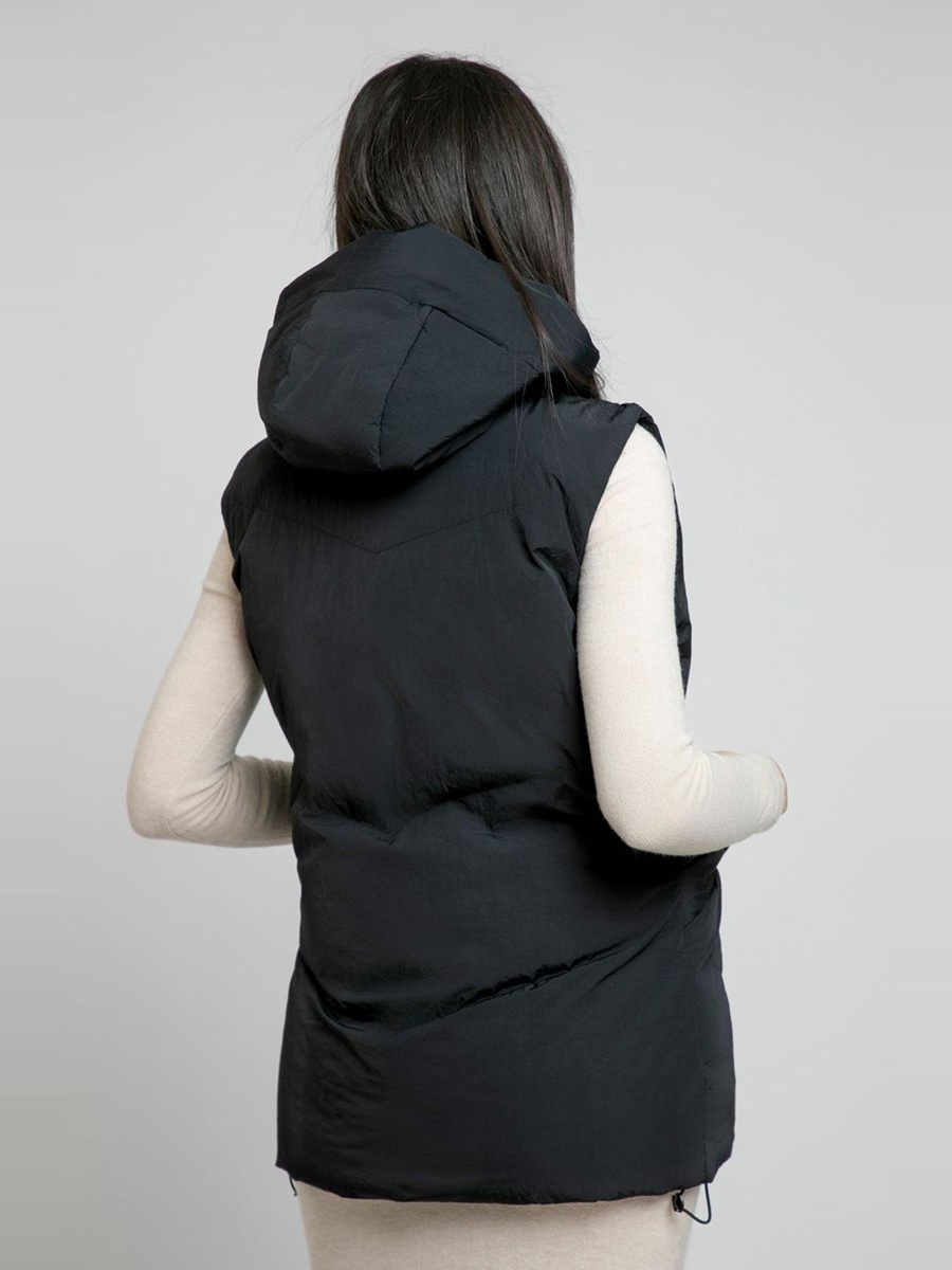 Padded Hooded Vest