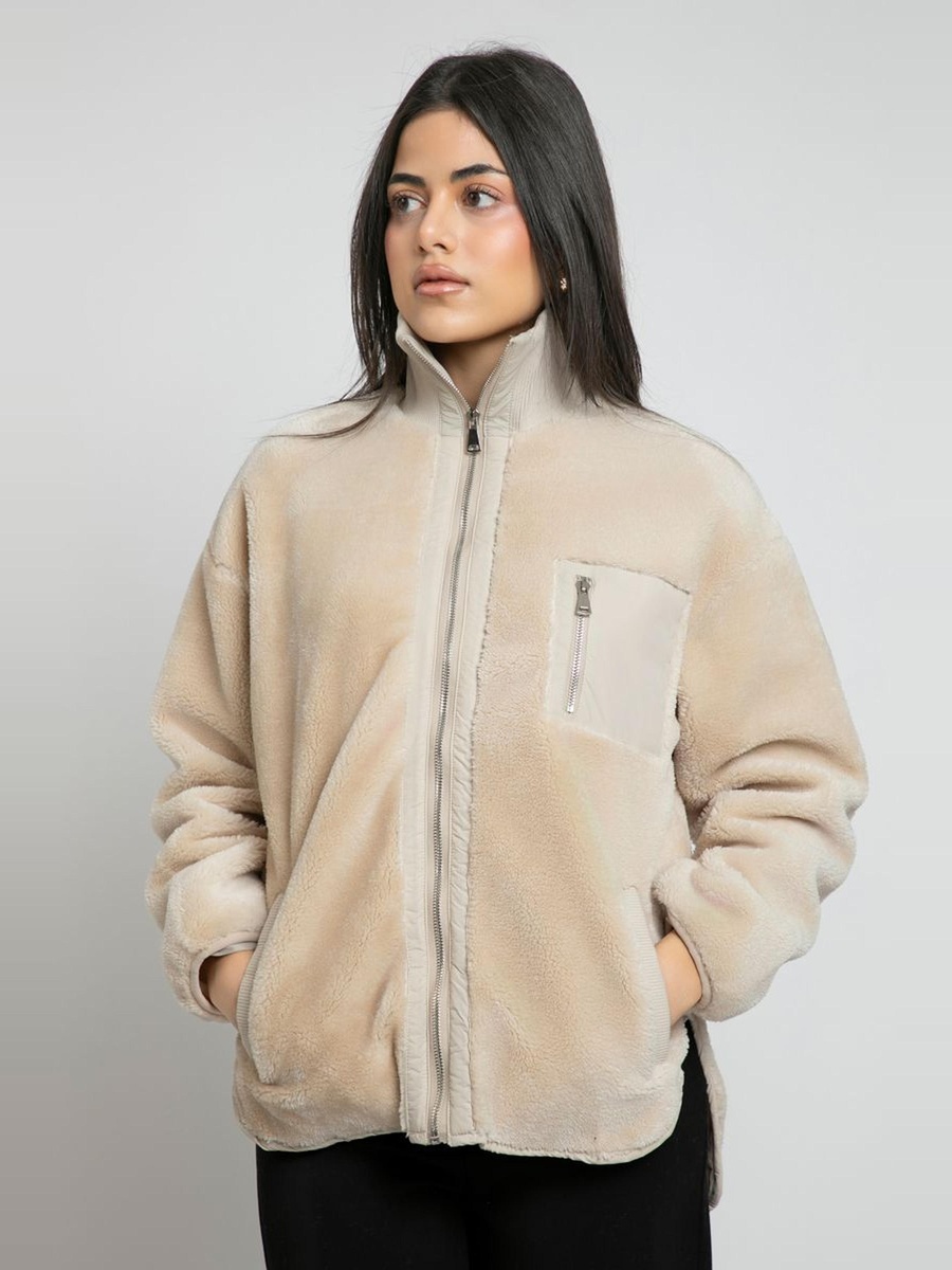 Fleece Zip Up Jacket