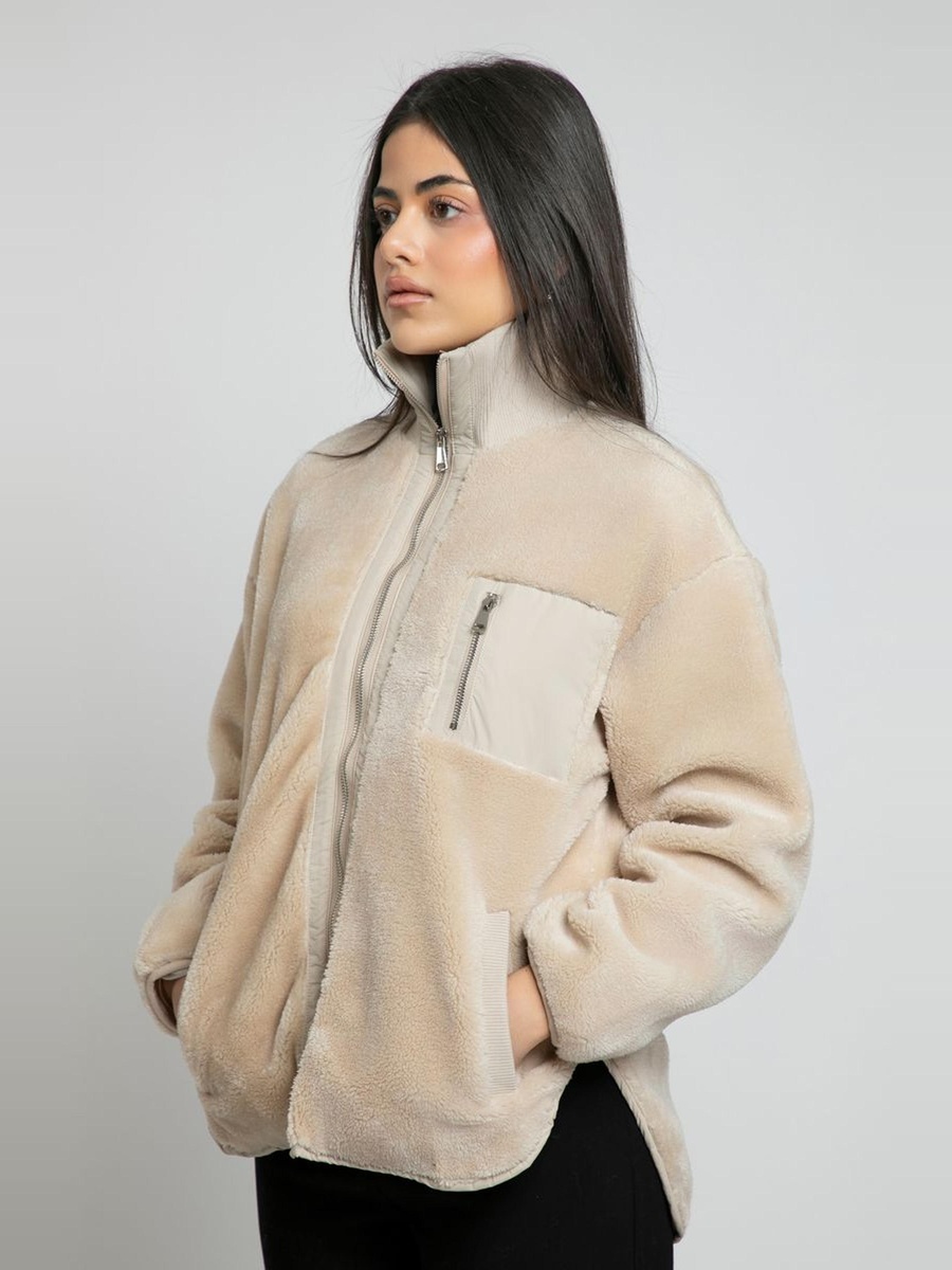 Fleece Zip Up Jacket