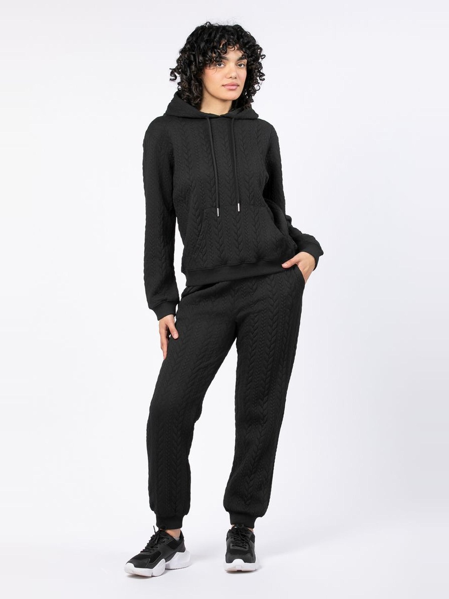 Textured Sweatpants
