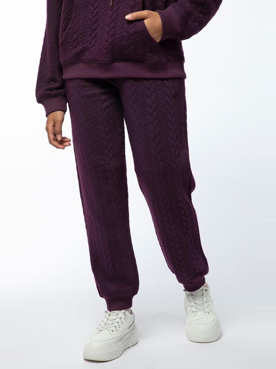 Textured Sweatpants