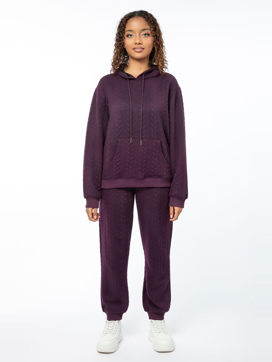 Textured Sweatpants