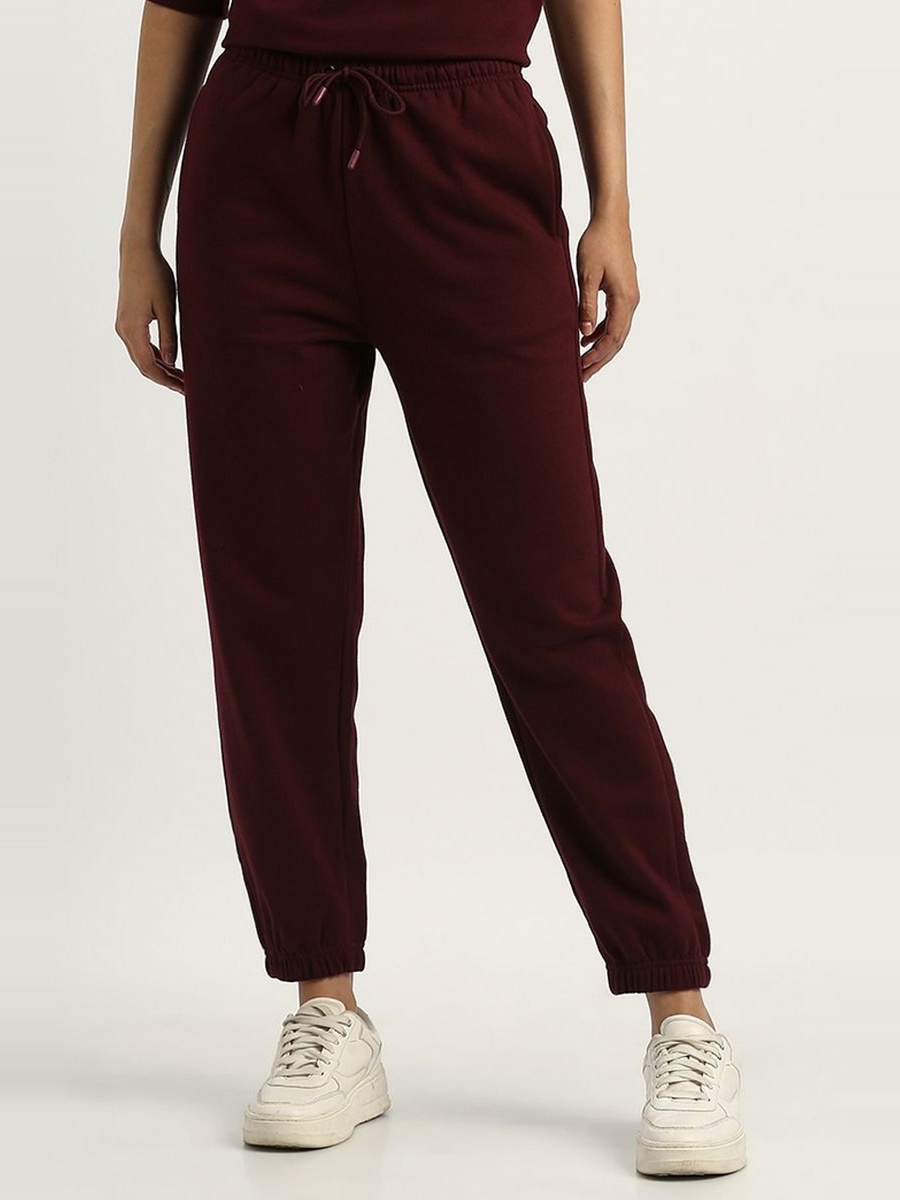 Elastic Waist Sweatpants with Drawstring