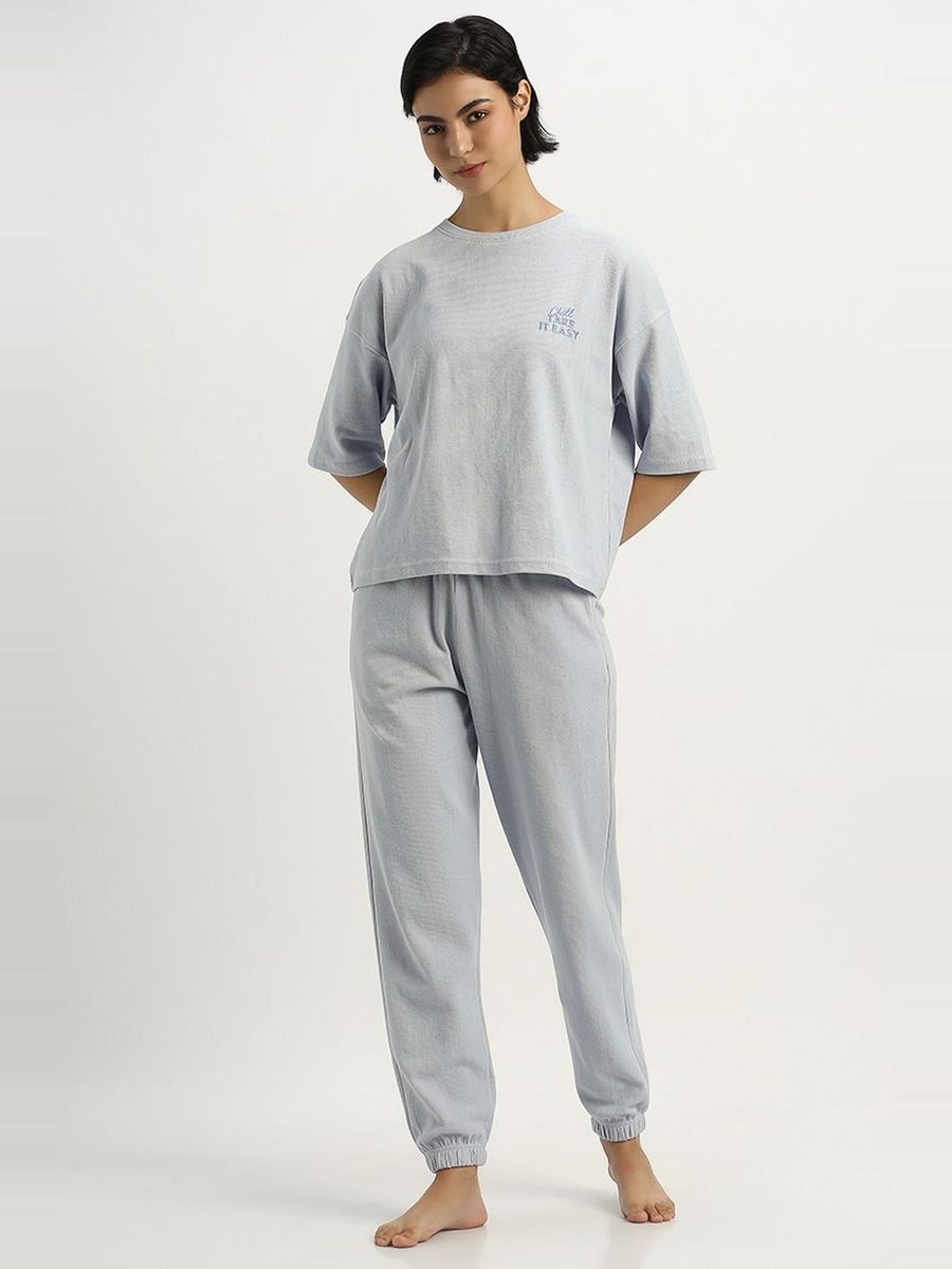Loungewear Pants with Drawstring Waist