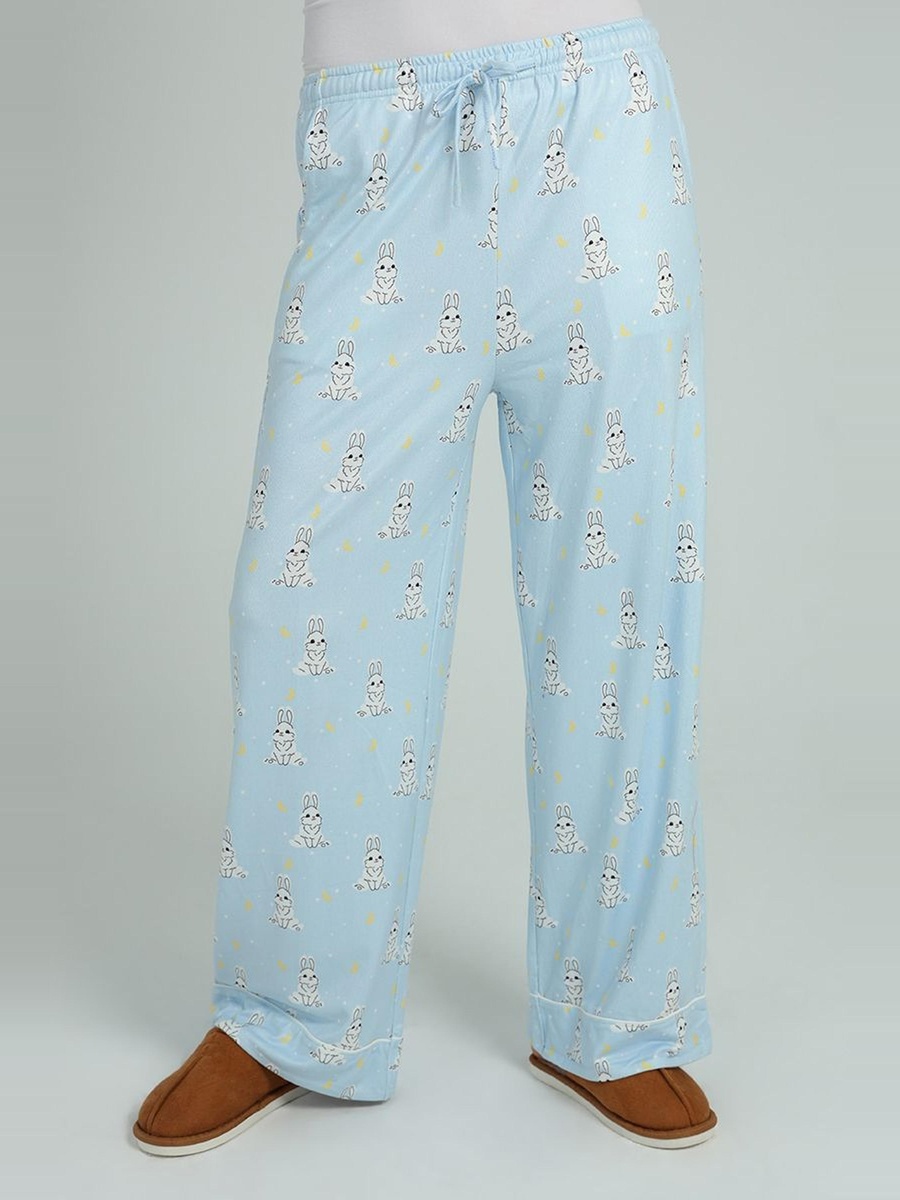 Lounge Pants with Printed Pattern