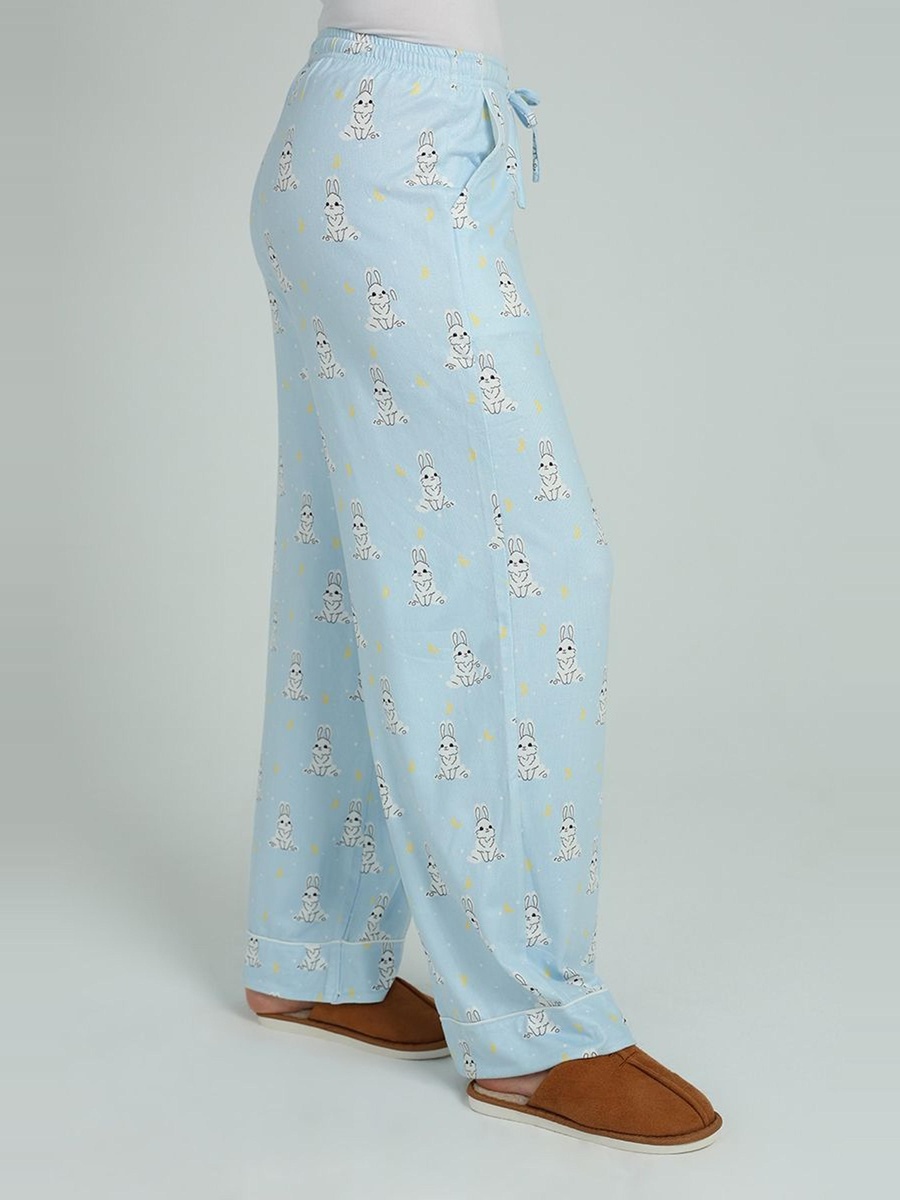 Lounge Pants with Printed Pattern