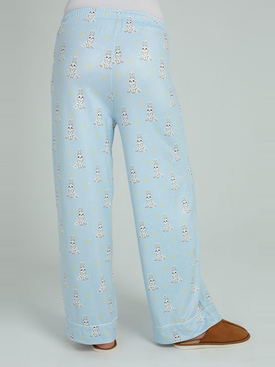 Lounge Pants with Printed Pattern