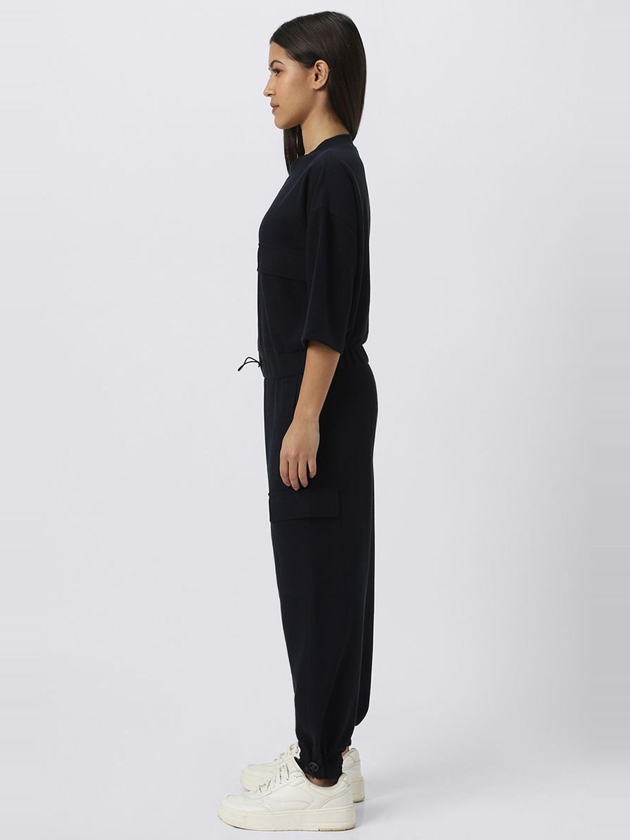 Women Lounge Pants with Side Pockets and Elastic Drawstrings