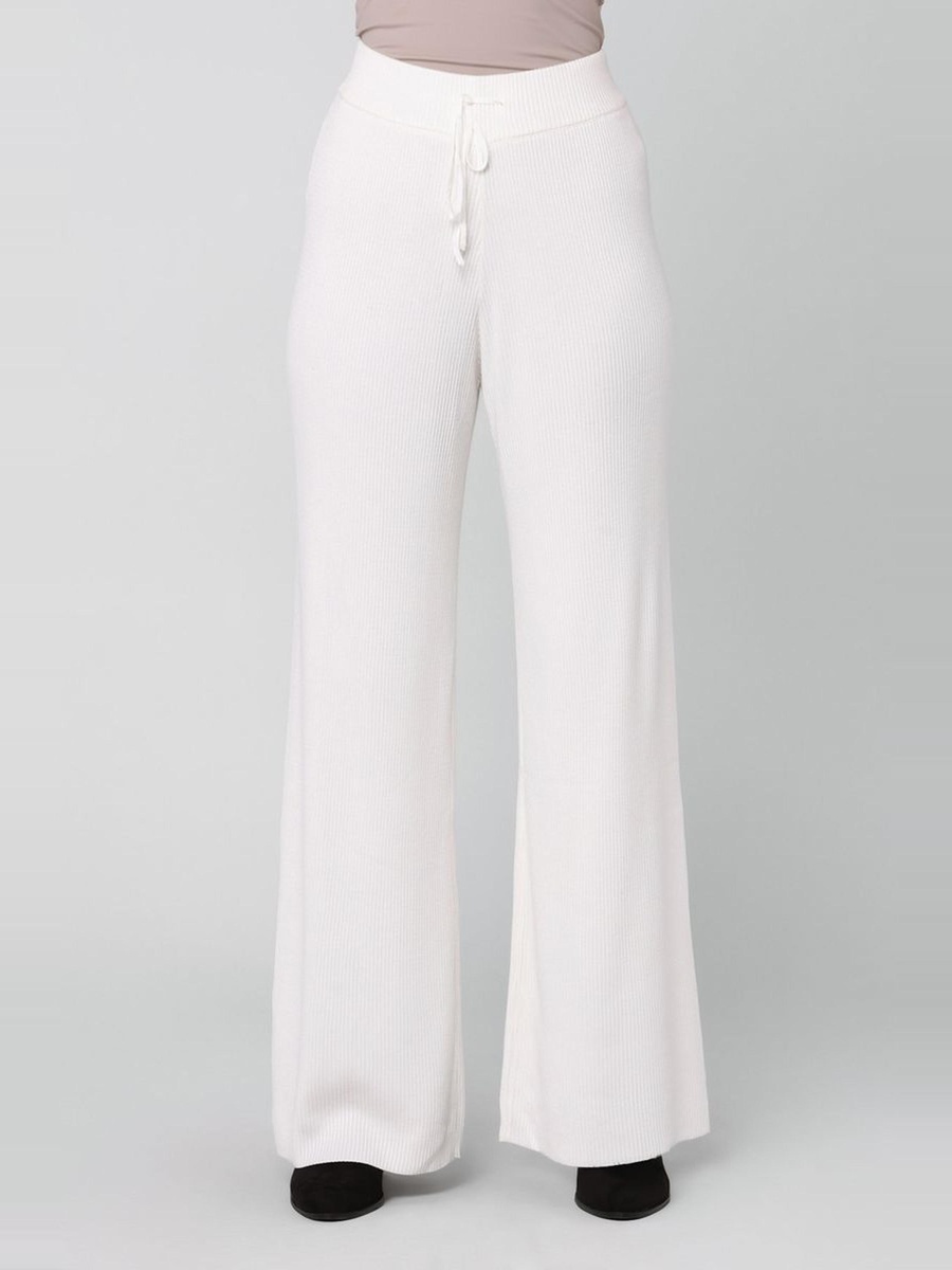 Knitted Wide Leg Pants