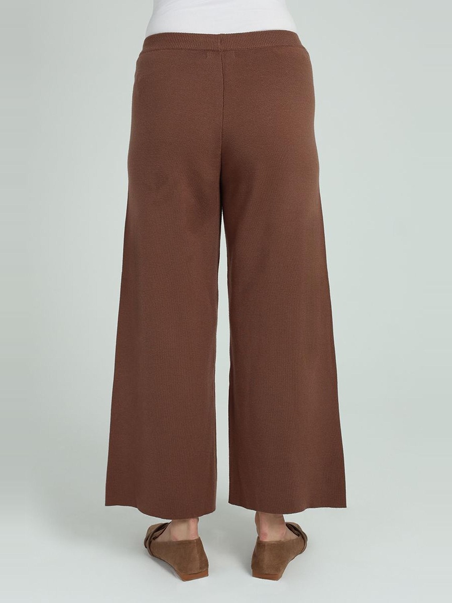 Knitted Wide Leg Pants