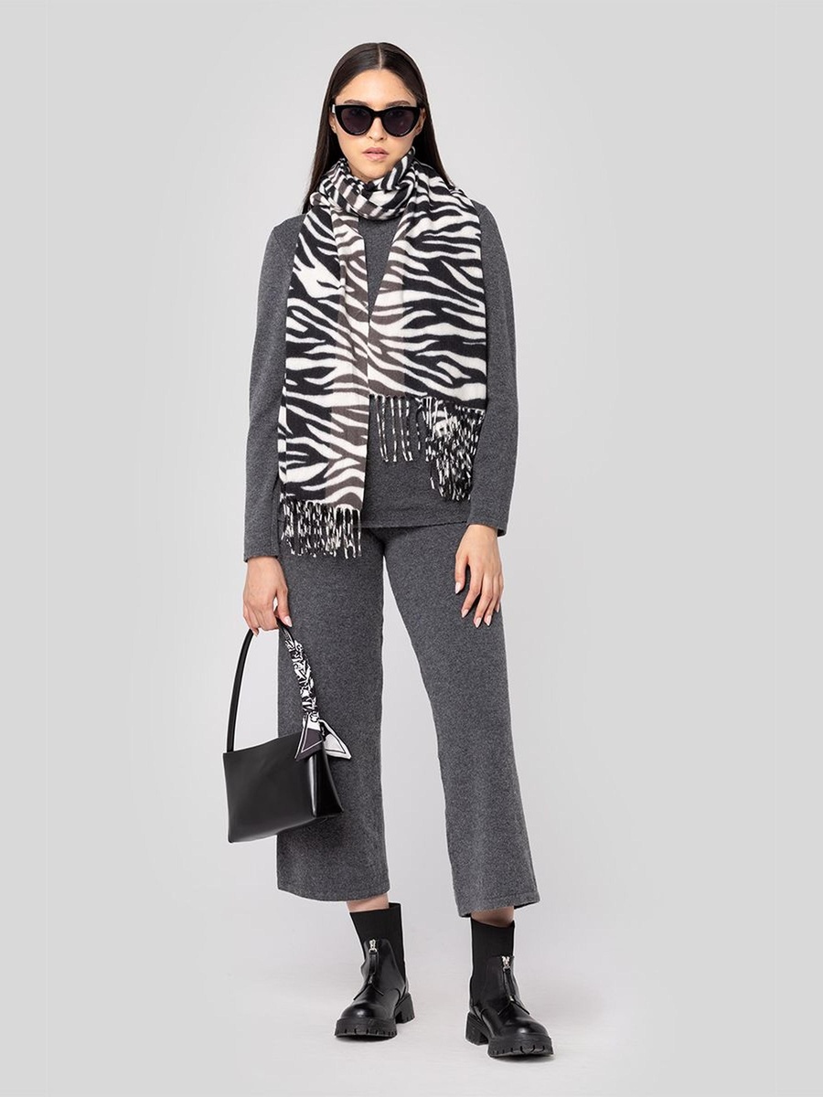 Straight Leg Pants with Elastic Waistband