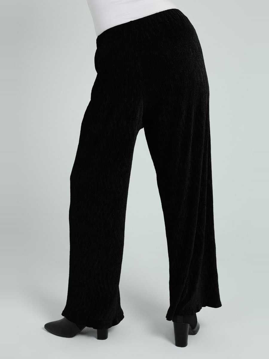 Wide Leg Velvet Pants