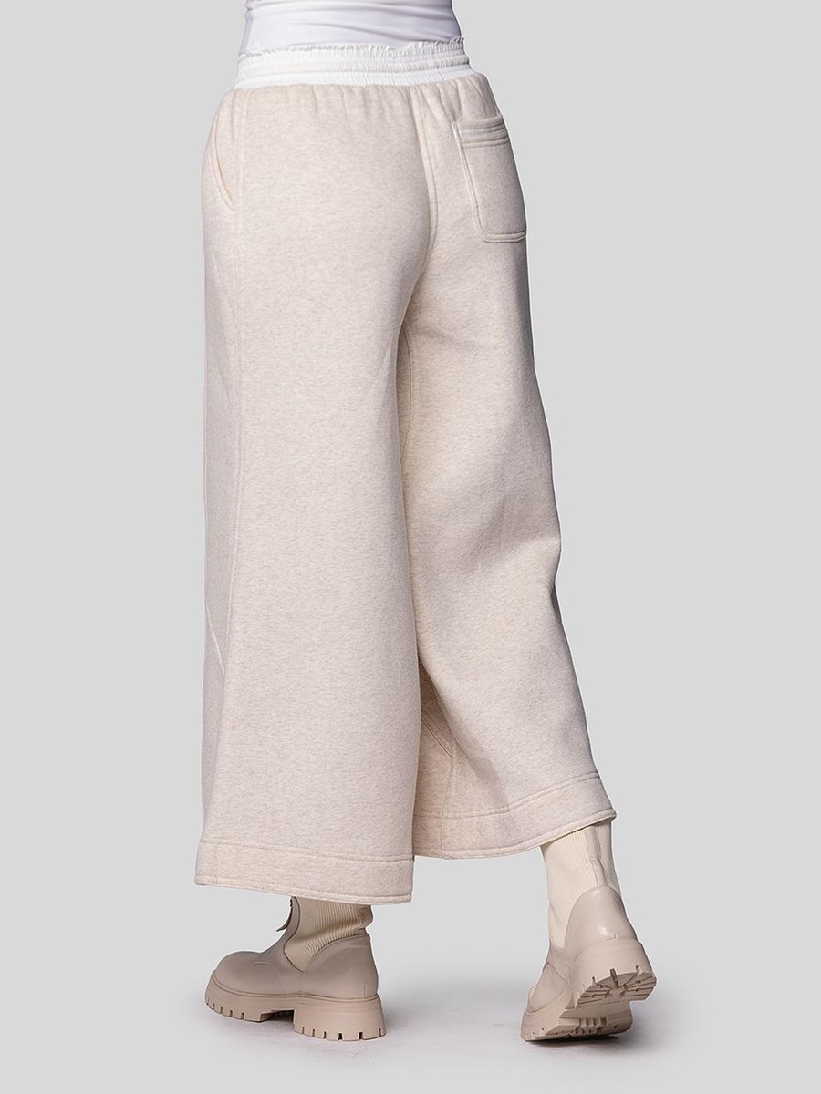Wide Leg Pants with Elastic Waist