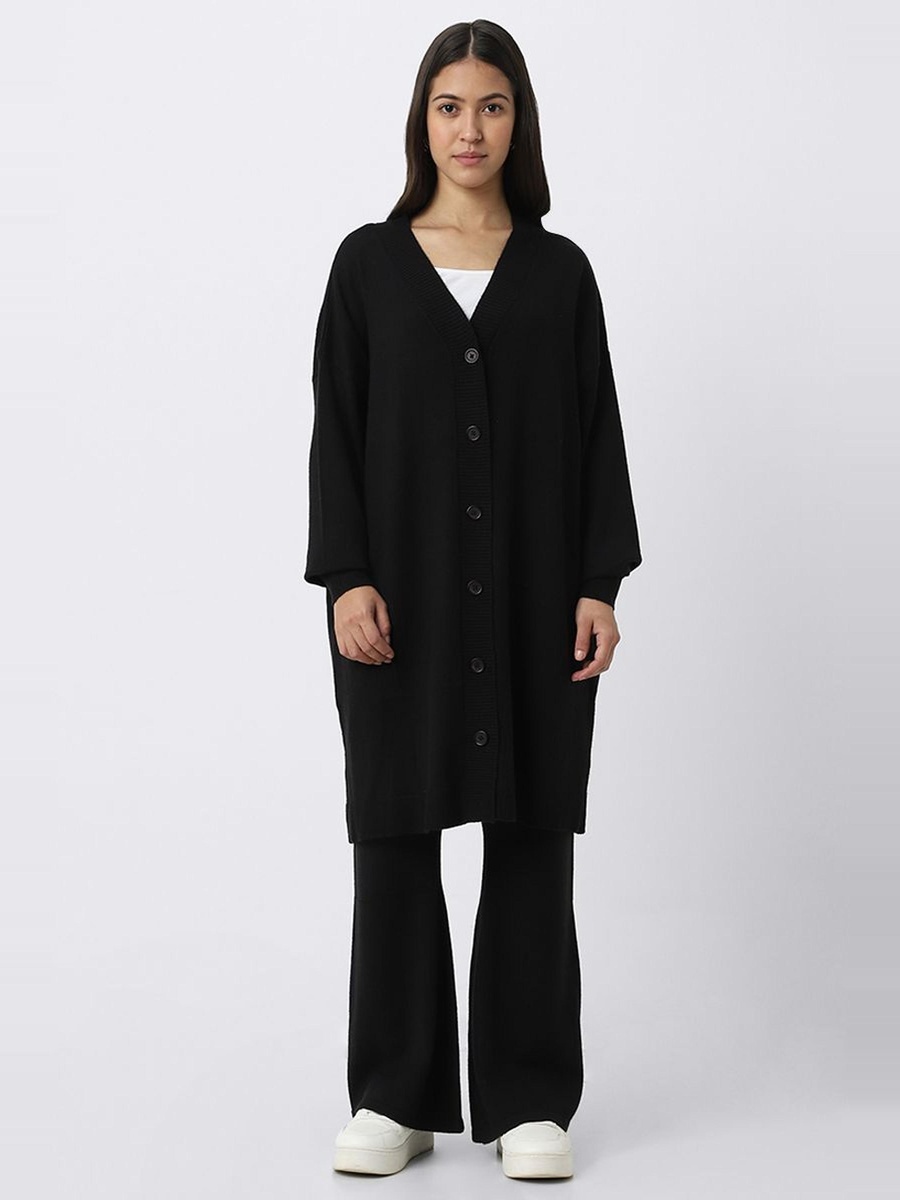 Longline Knitted Cardigan