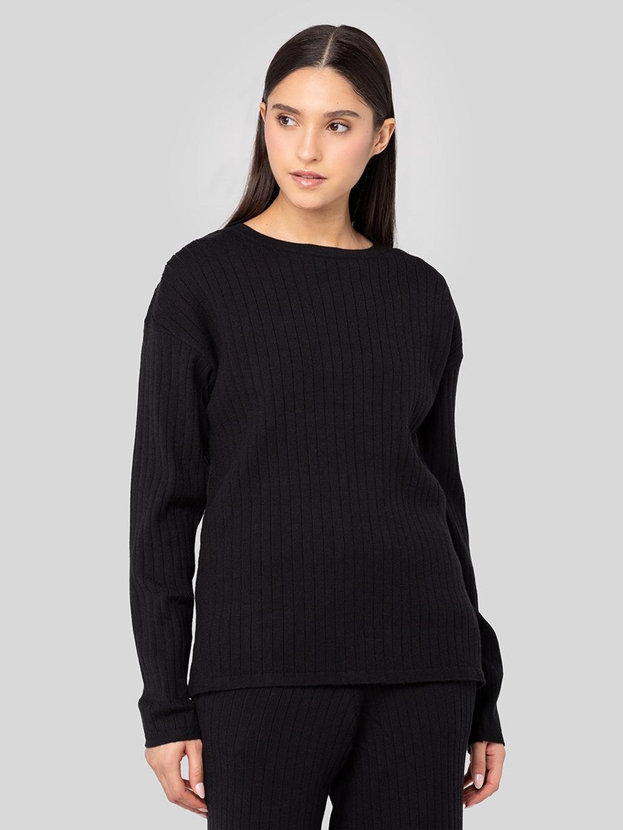 Ribbed Knitted Top