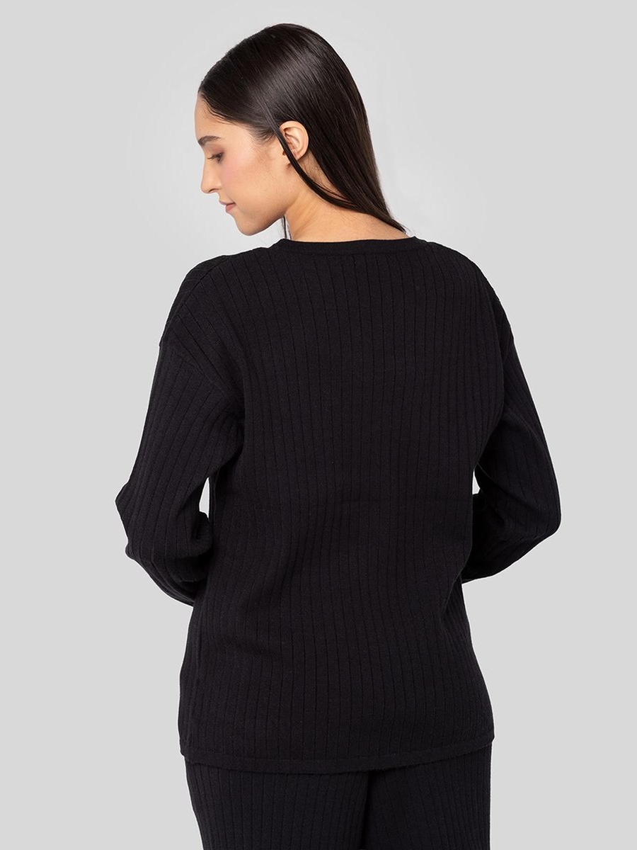 Ribbed Knitted Top