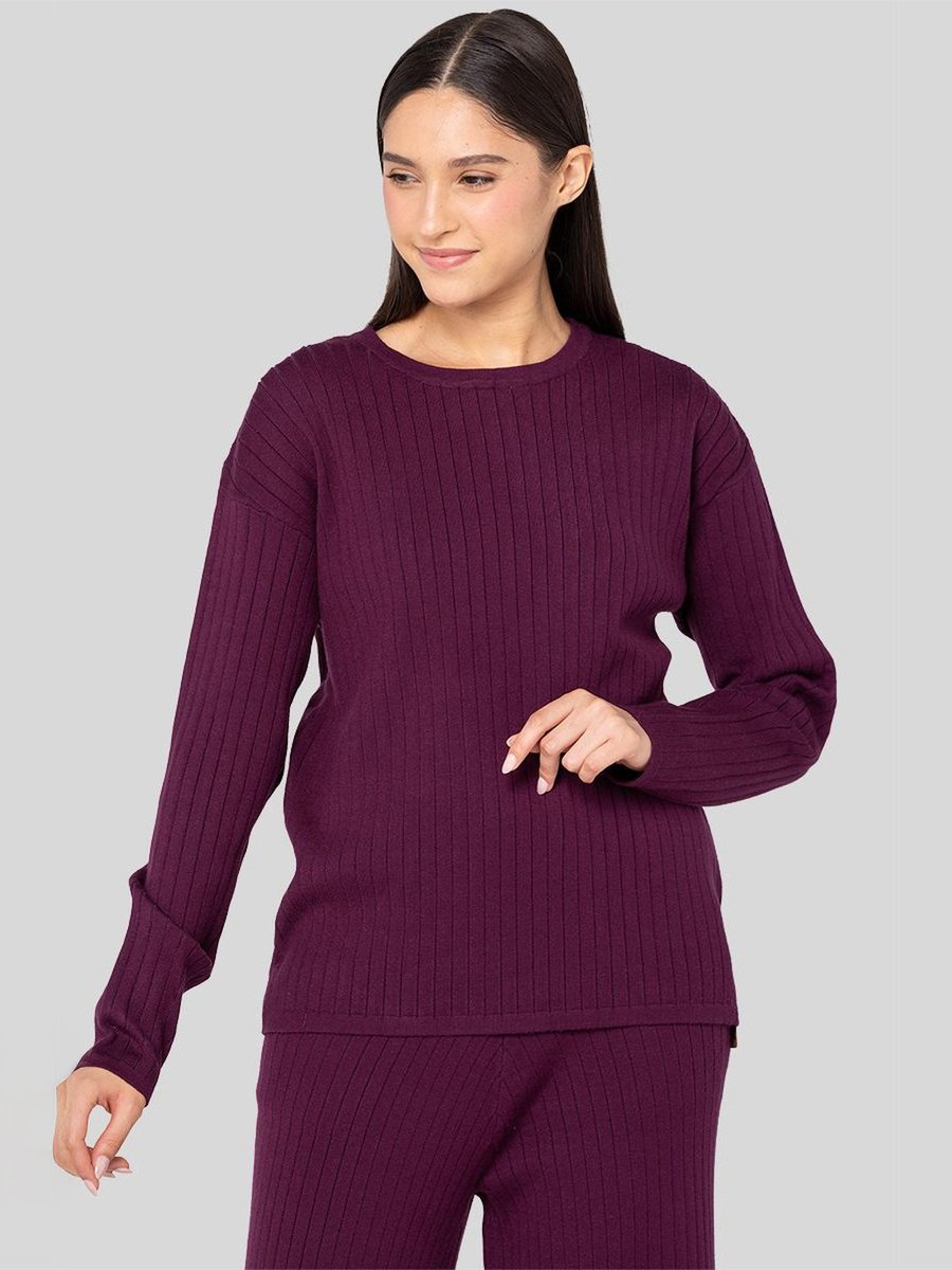 Ribbed Knitted Top